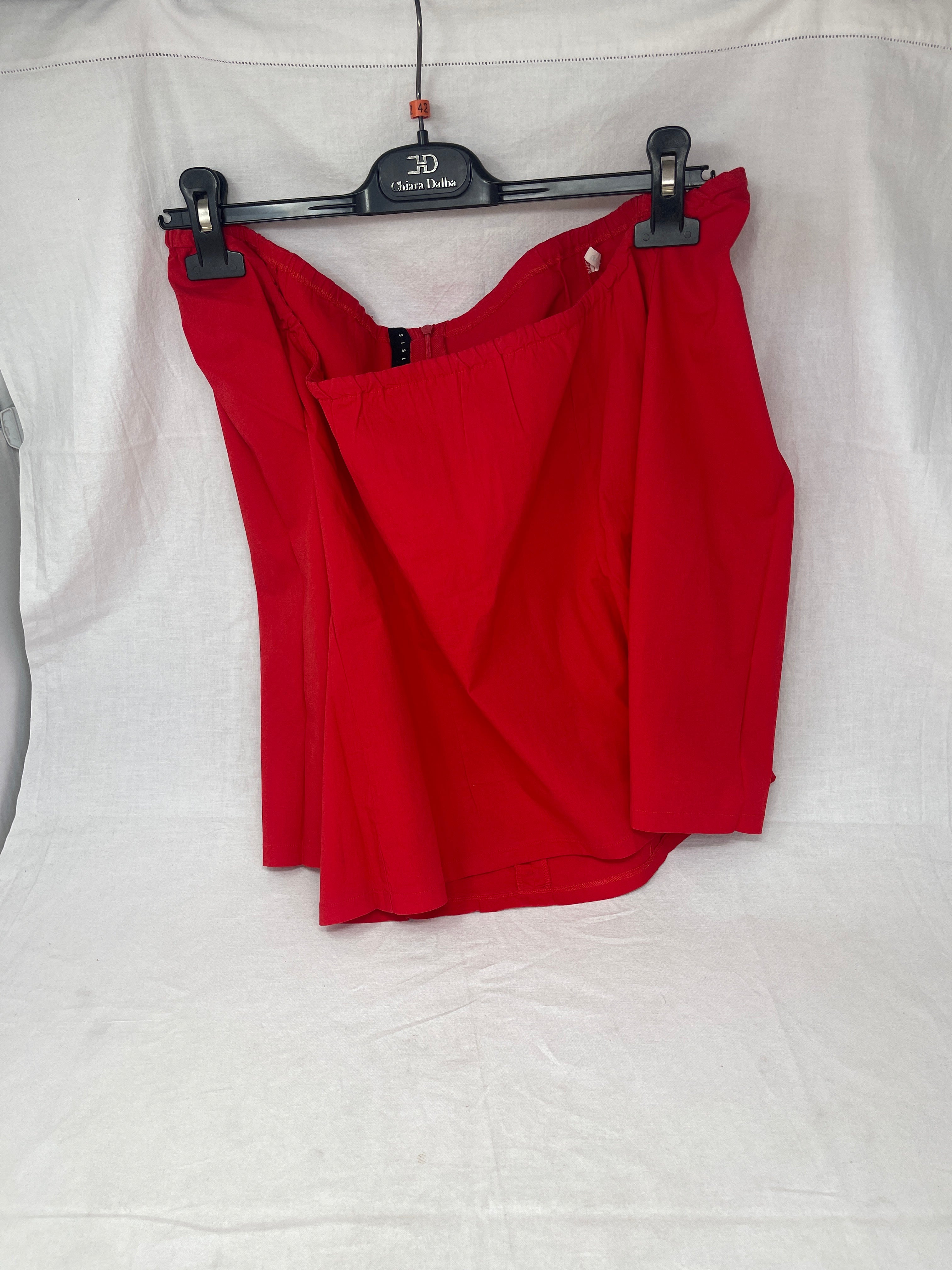 Sisley Camicia Rossa S