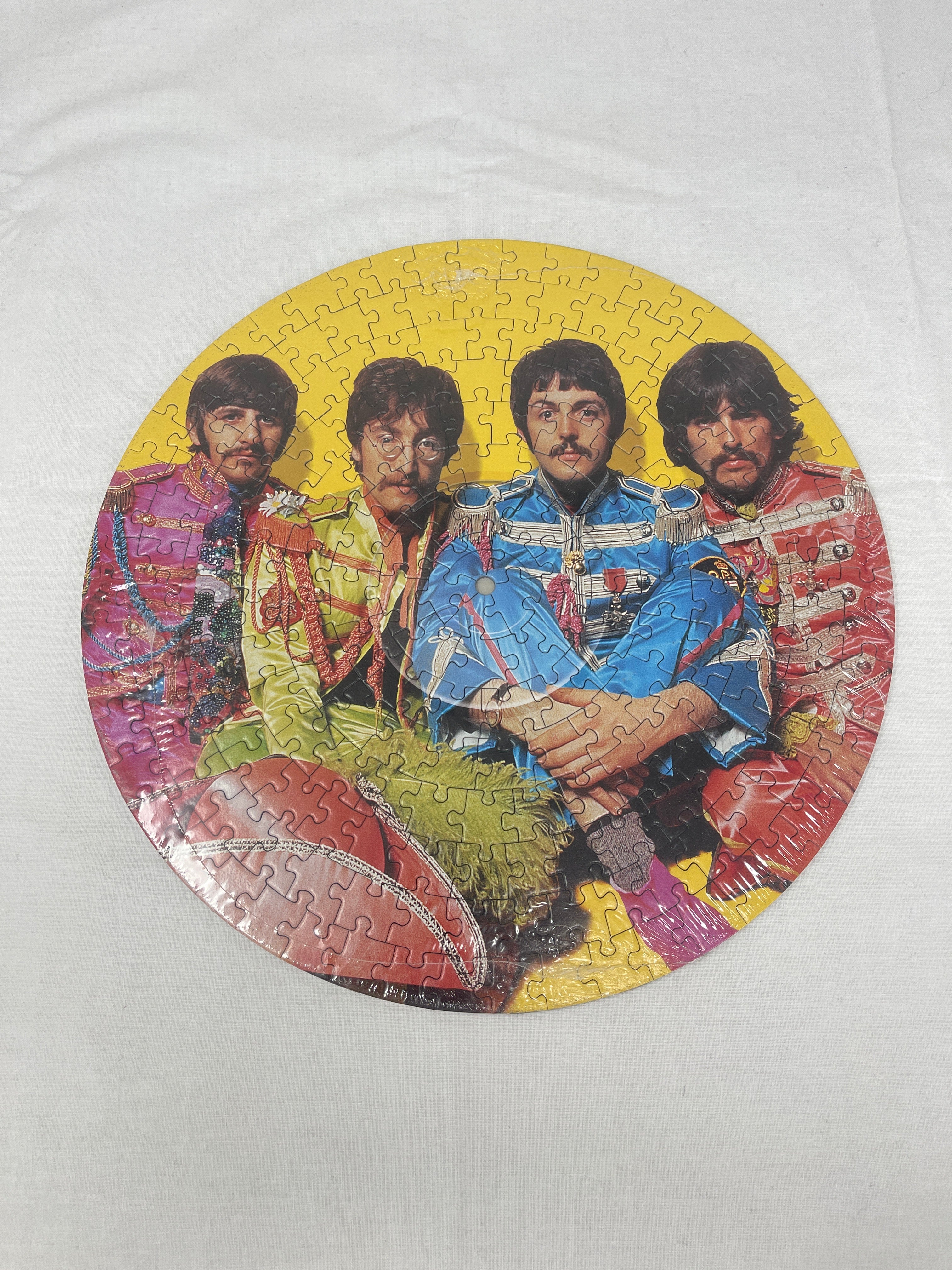 Puzzle The Beatles A Forma Di 33 Giri Nuovo Album Sgt. Pepper's Lonely Hearts Club Band
