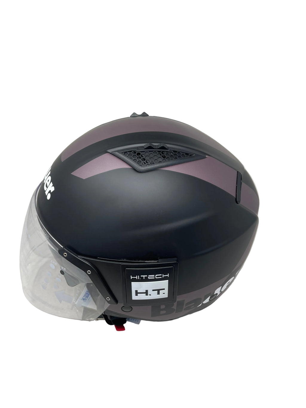 Blauer Casco Integrale Ht-bet Nero Antracite Opaco Mod.12cbkh010103 Misura Xs Nuovo!