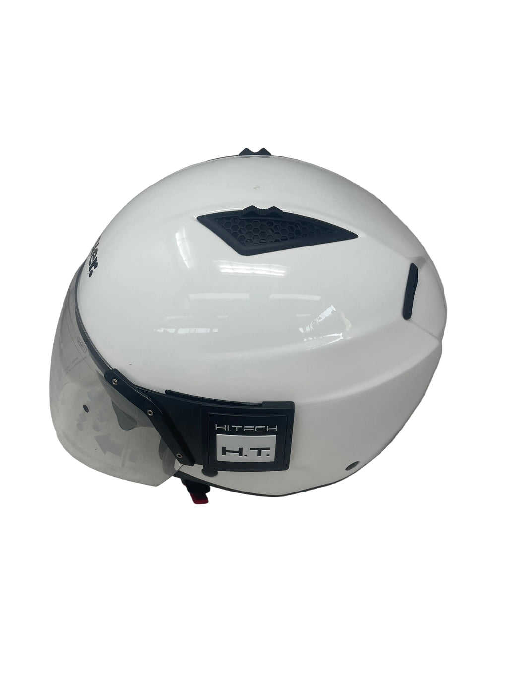 Blauer Casco Ht Bet Monochrome Bianco Lucido Mod.12cbkh010103 Misura L Nuovo!