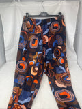 Midali Toujors Pantaloni Morbidi Con Fantasia Marrone Blu L