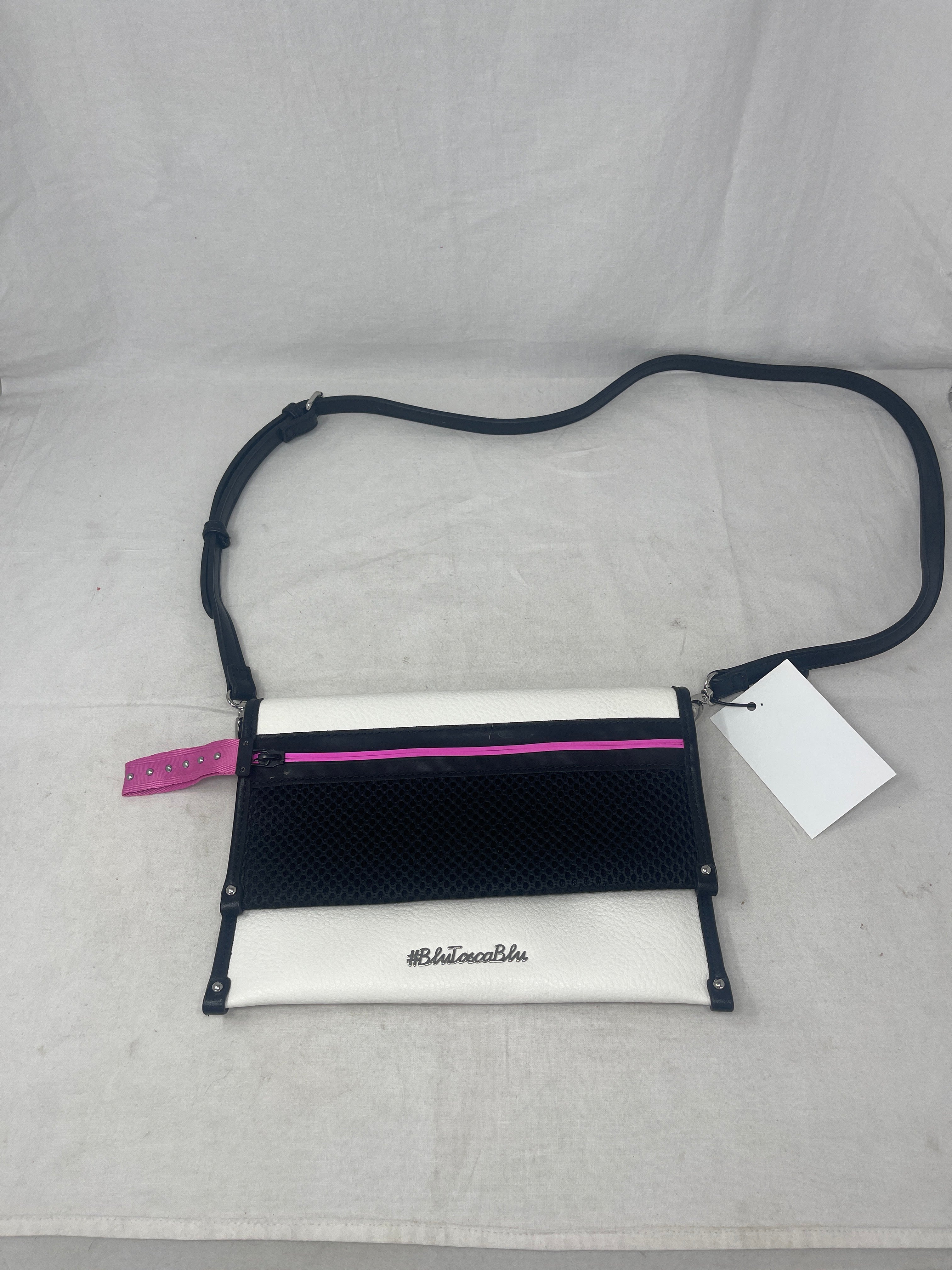 Blutoscablu Borsa A Tracolla Bca Nera Fucsia
