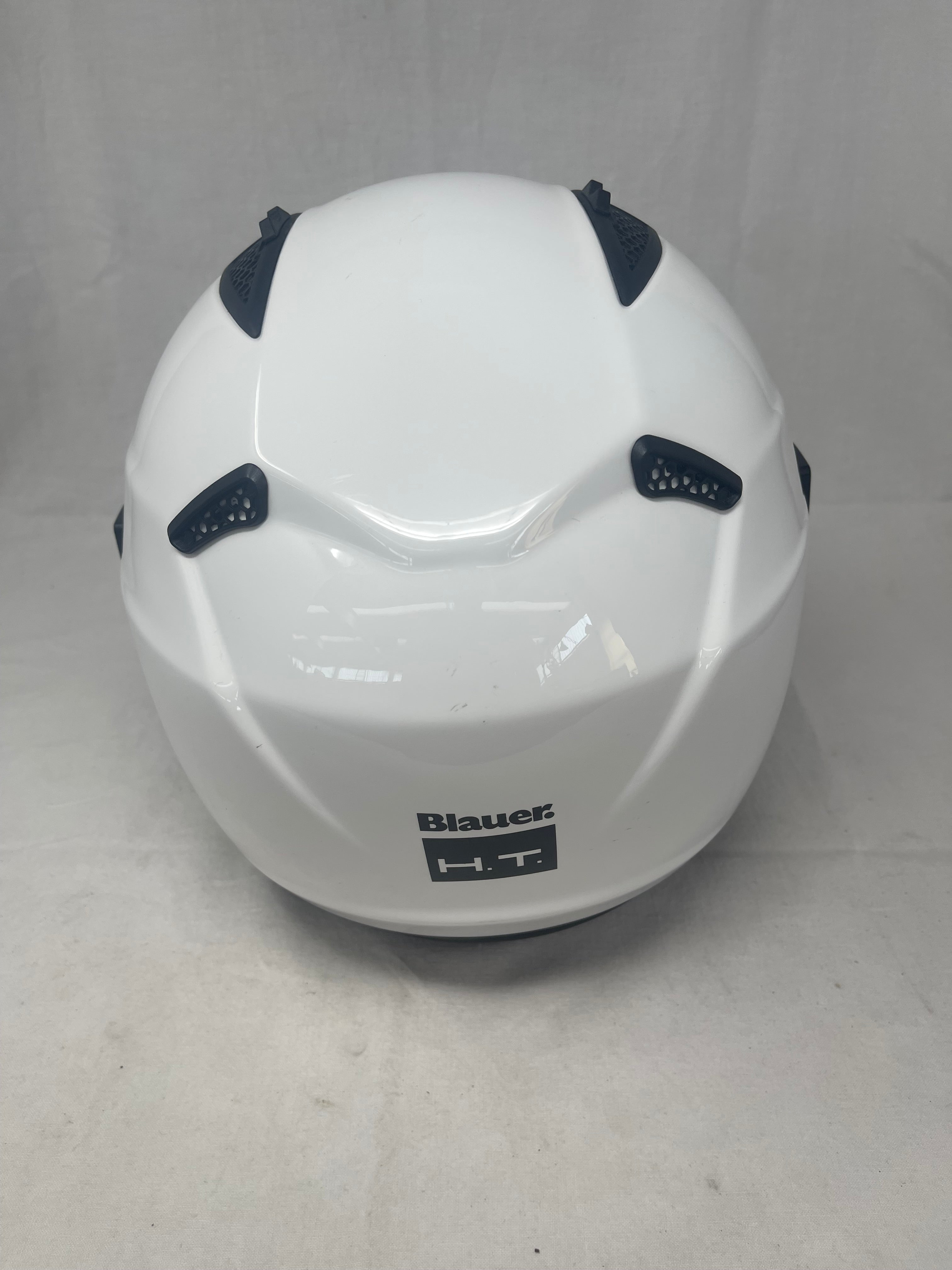 Blauer Casco Moto Jet In Fibra Bet Ht Bianco Mod. 12cbkh010103 Misura S Nuovo