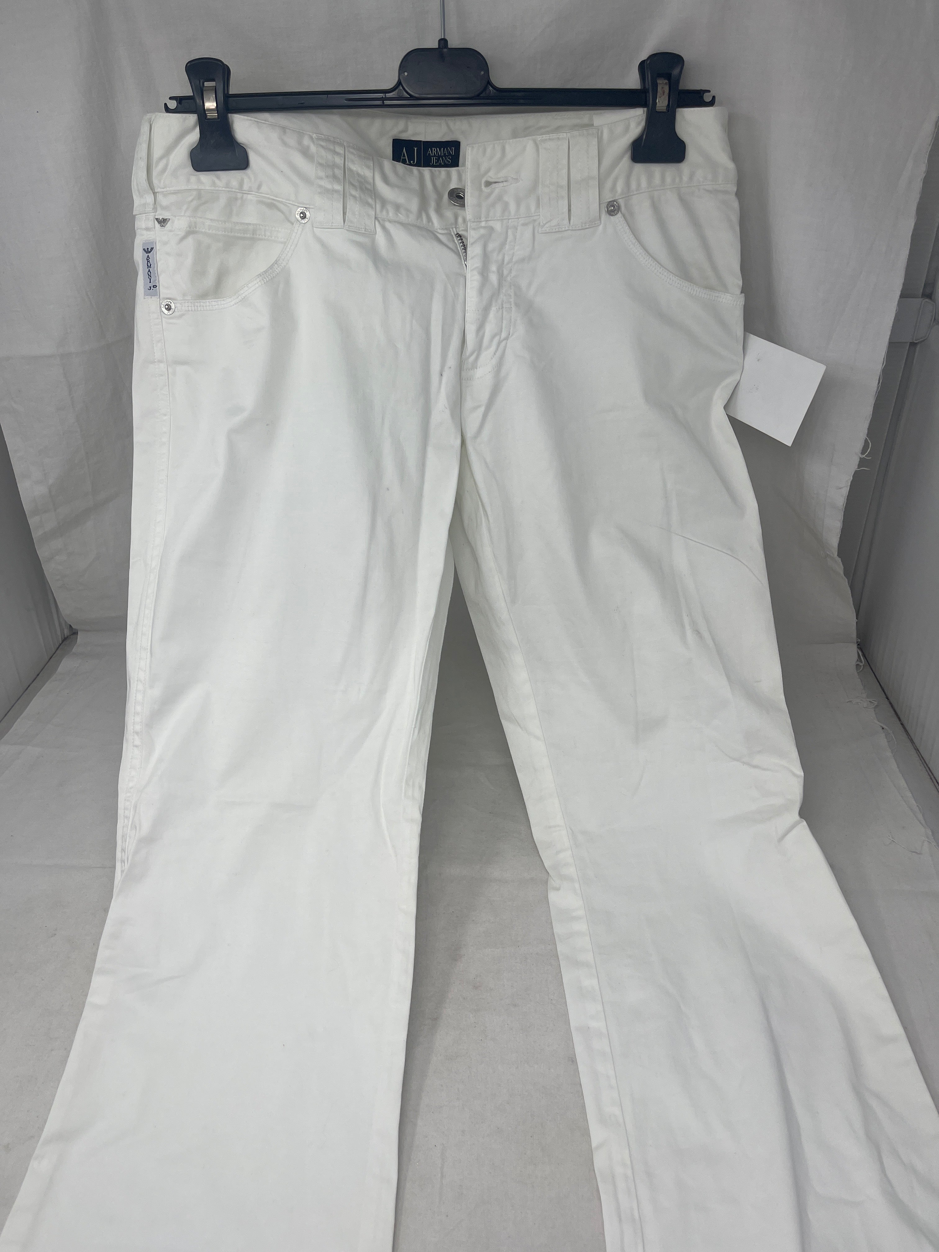 Armani Pantaloni Bco W 29