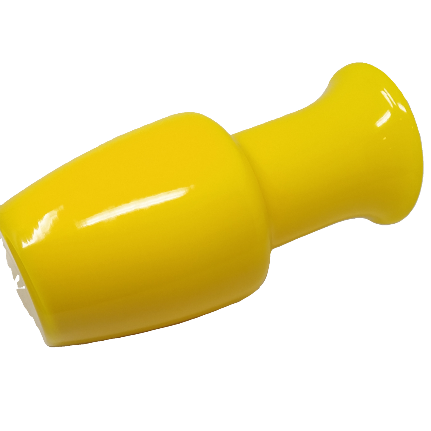 Vaso vetro giallo canarino Murano