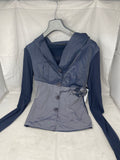 Oops Giacchina Blu Tulle Blu Fiori 42