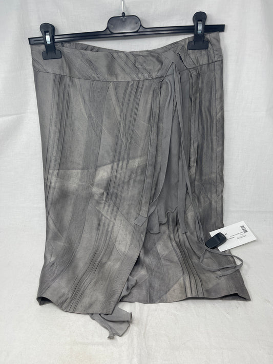 Gonna Grigia In Seta 44