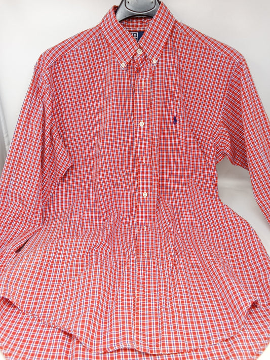 Polo ralph Lauren camicia qrt rosso S