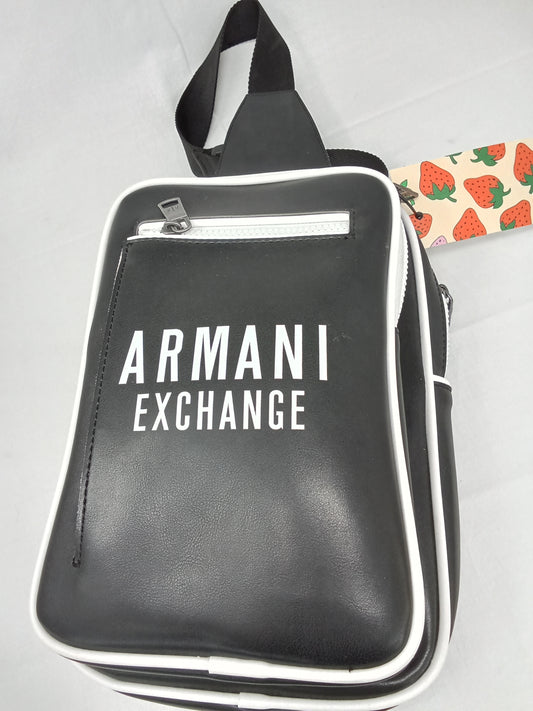 Armani Exchange marsupio nero bco