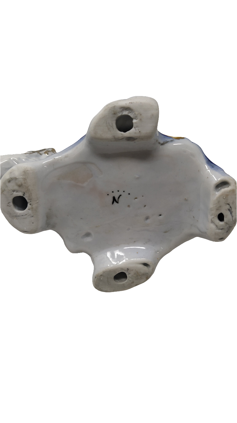 Coppia Candelabri Capodimonte
