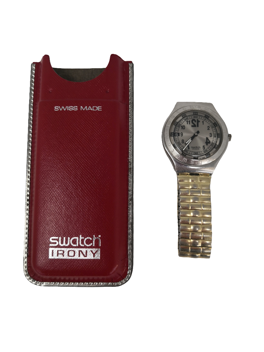 Swatch Orologio Polso Indici Inversi Datario 1993