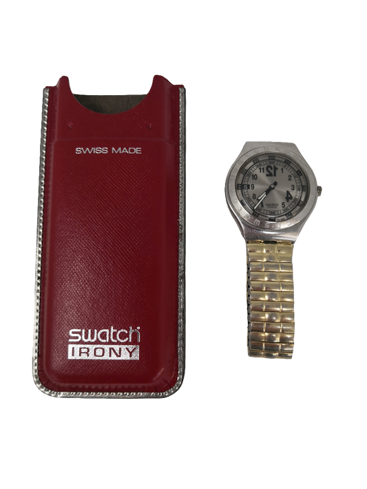 Swatch Orologio Polso Indici Inversi Datario 1993