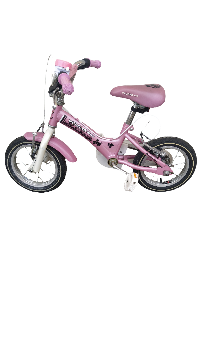 Bicicletta Bambina Rosa Velor Kids