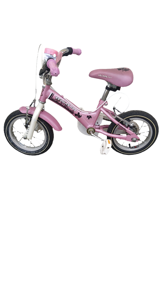 Bicicletta Bambina Rosa Velor Kids