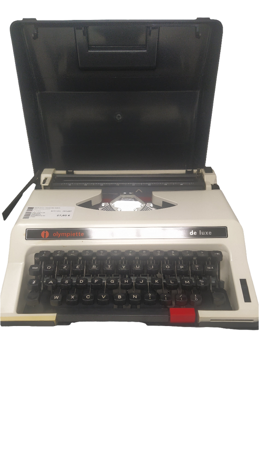 Macchina Da Scrivere Portatile Olympiette De Luxe