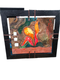 Quadro Moderno 90x80 Stupendo Fatto Da Una Nostra Cliente