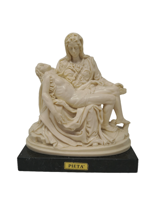 Scultura Pietà Michelangelo H.17cm