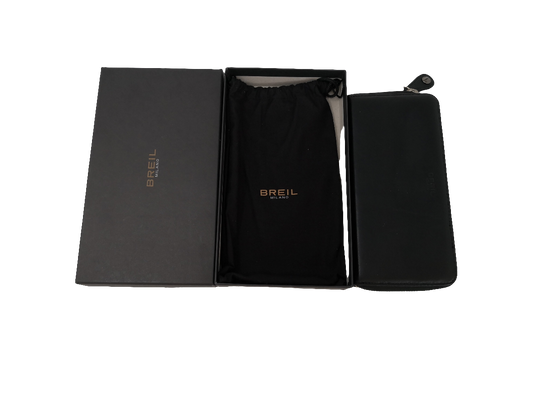 Breil Portafoglio Nero Zippy Donna Nuovo