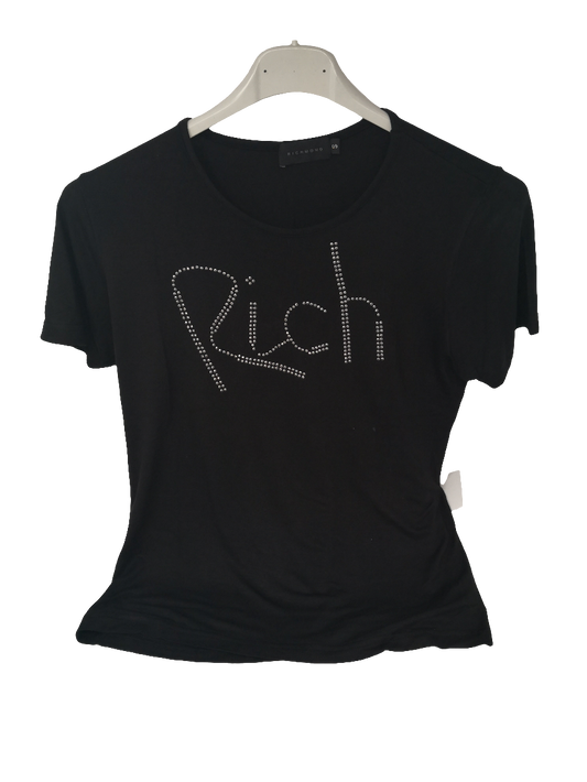 Richmond Maglietta Nera S