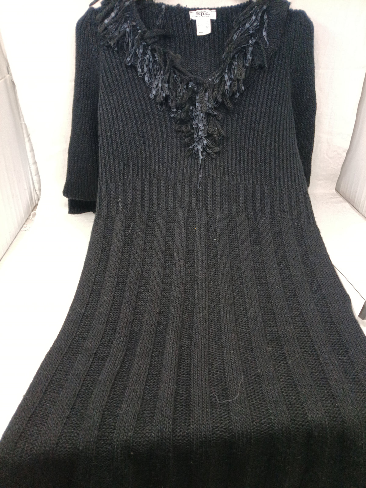 Bpc Aboto In Maglia Nero Frange 44