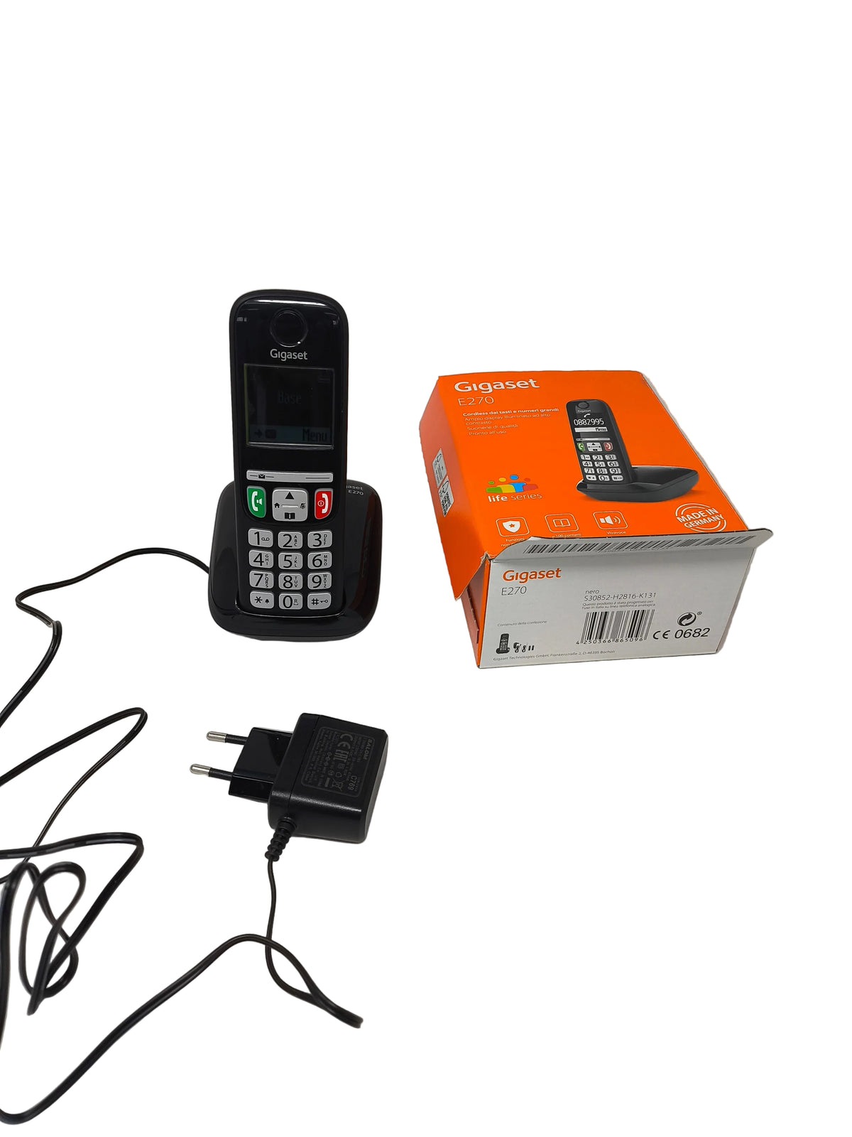 Simens Gigaset E270 Telefono Cordless Nuovo Con Scatola
