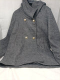 Cappottino In Lana Grigio Tu Con Cap Tu