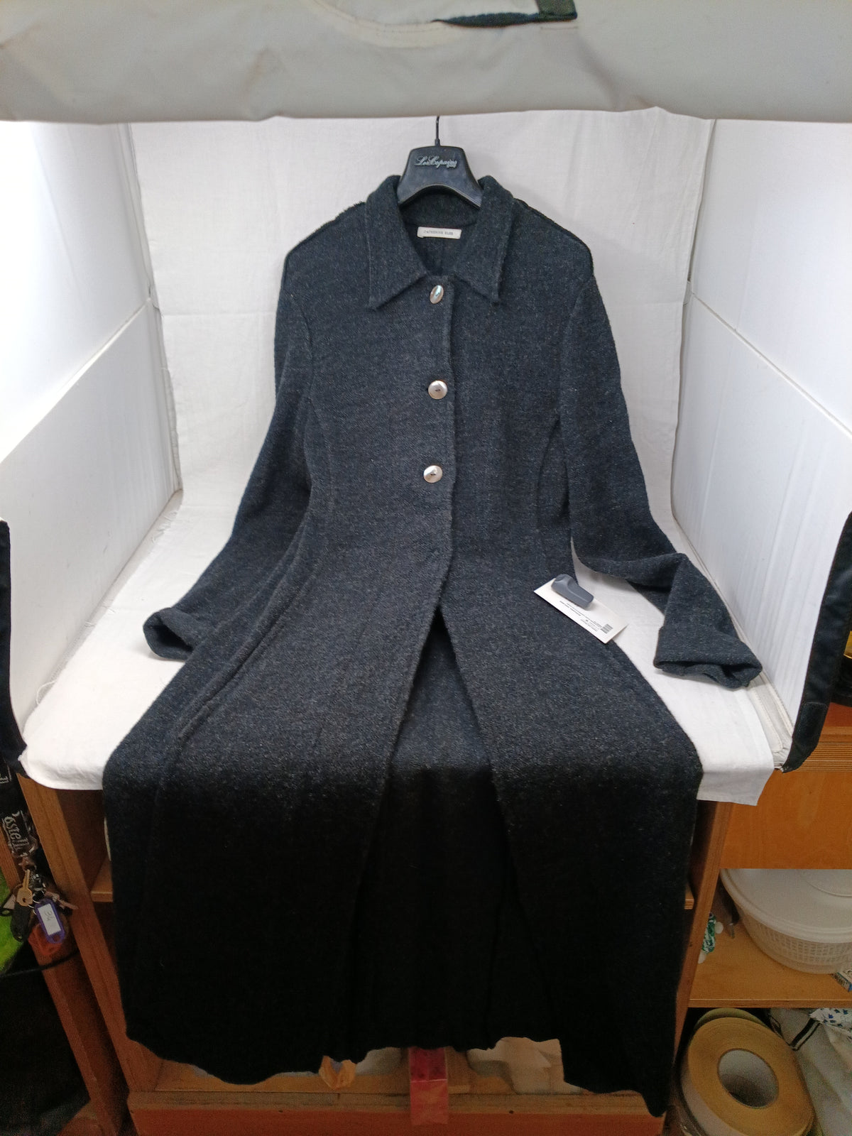 Catherine Klee Cappotto In Lana Nero 44