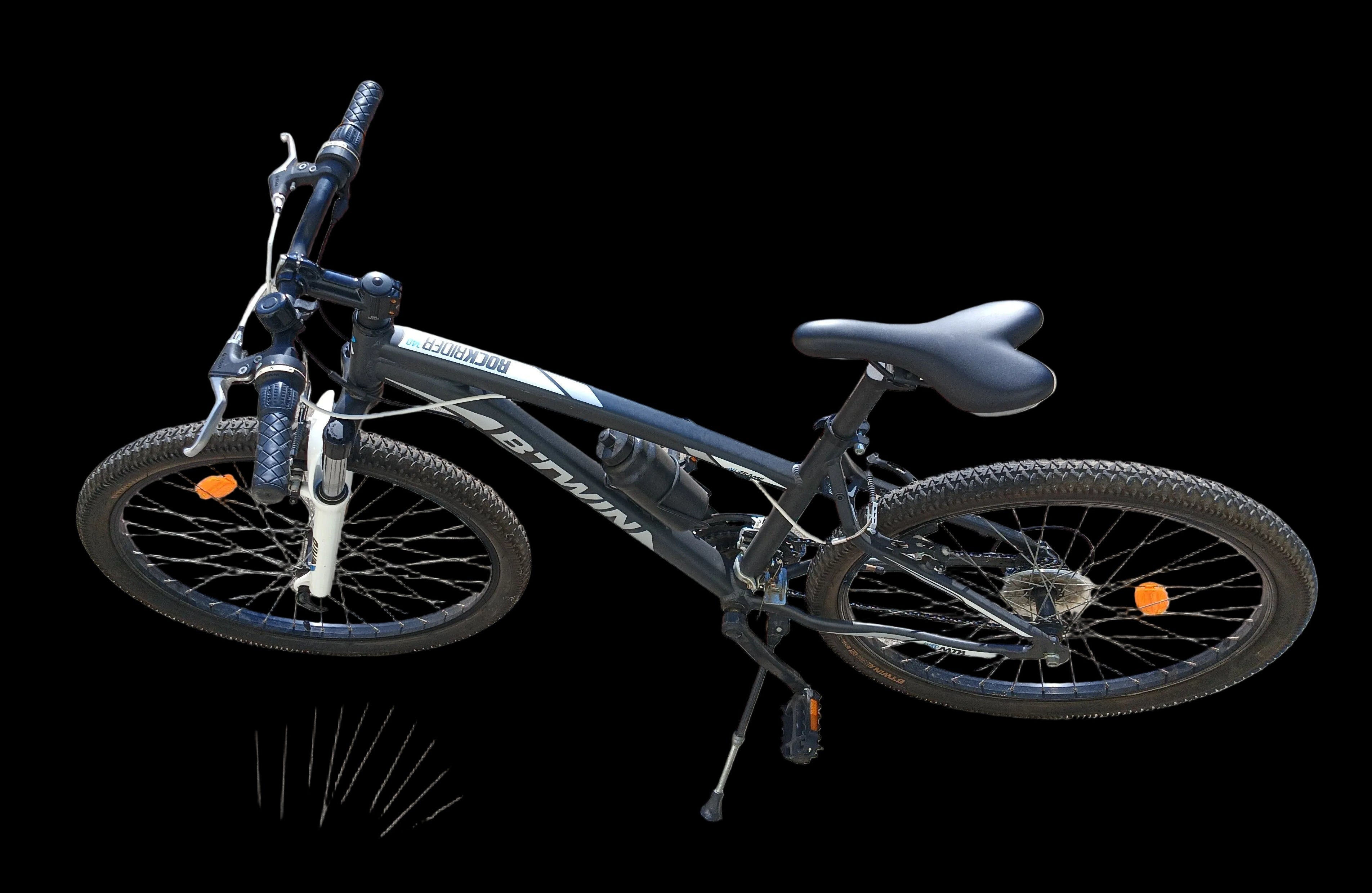 Bicicletta Btwin Rockrider 340 Mtb Nera