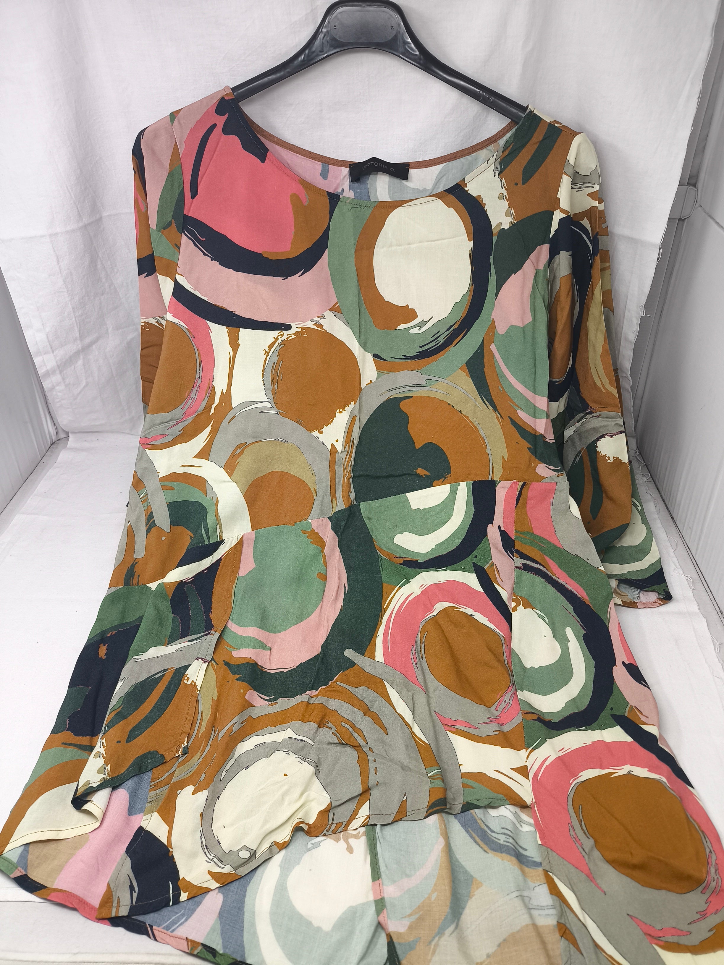 Victoria Maglia Morbidi Con Fantasia Colorato Tu