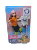 Barbie Skateboarding Tokyo 2020 Bambola Nuova