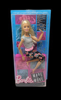 Bambola Barbie Bambola Snodata, 22 Punti Snodabili Per Infiniti Movimenti, Ftg81 Nuova