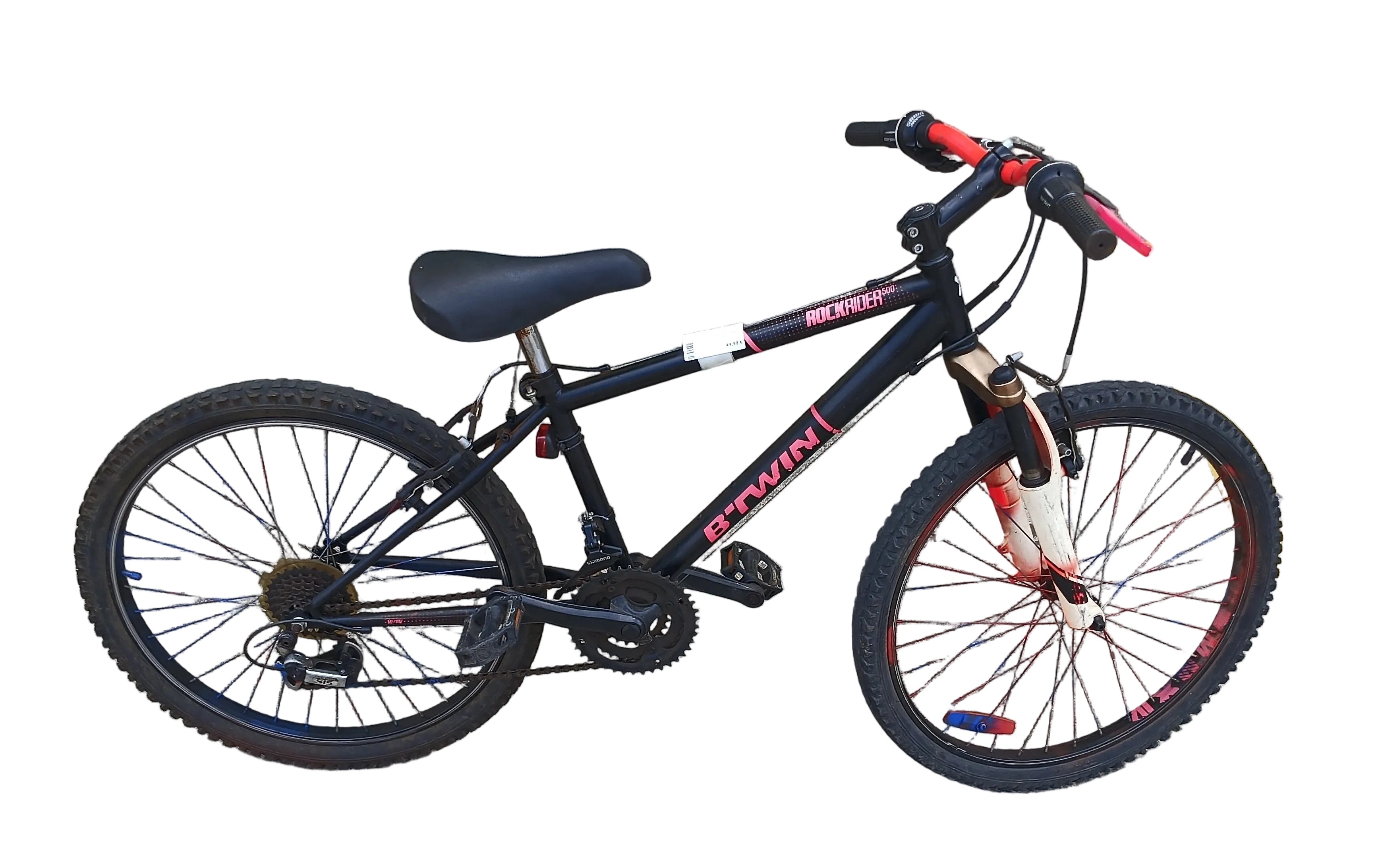 Bicicletta Rockrider 500 Nera
