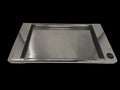 _alessi Vassoio In Acciaio Silvio Coppola Anni 70 Misure 37,5x22 Cm