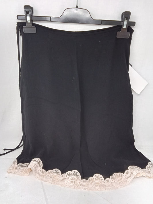 Blumarine Gonna Nera Pizzo 44