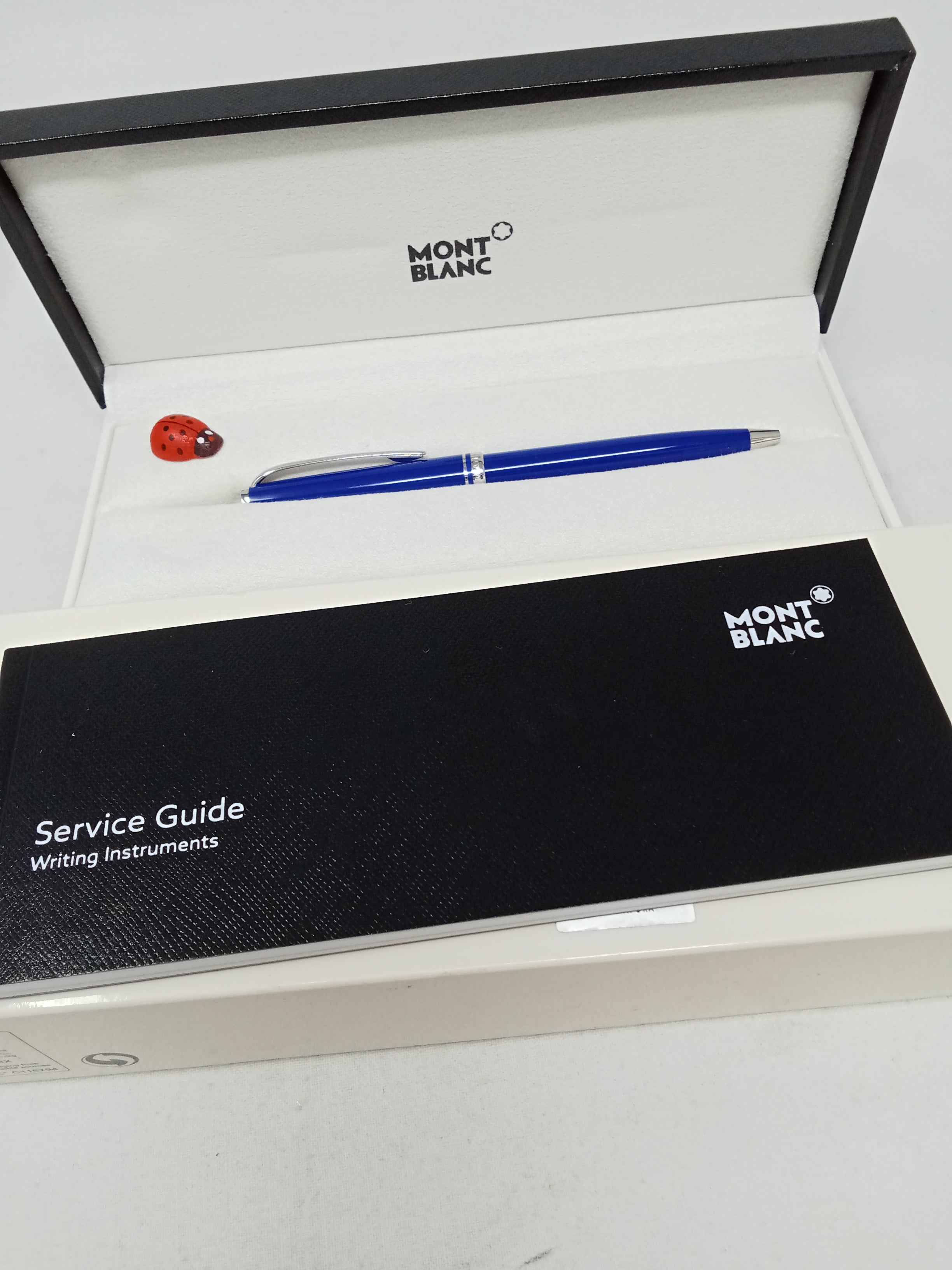 _montblanc Penna  A Sfera Starwalker Blue Planet Precious Resin