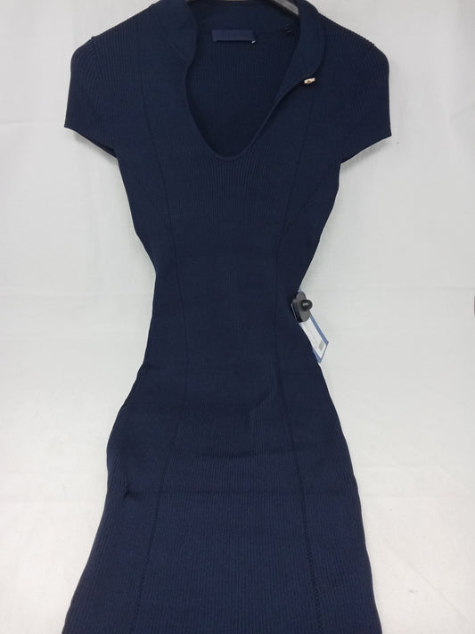 Guess Abito In Maglia Blu Xs