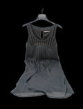 Camaieu Abito Tulle Grigio S/m