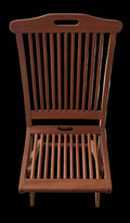 Sedia Pieghevole In Teak Amalfi