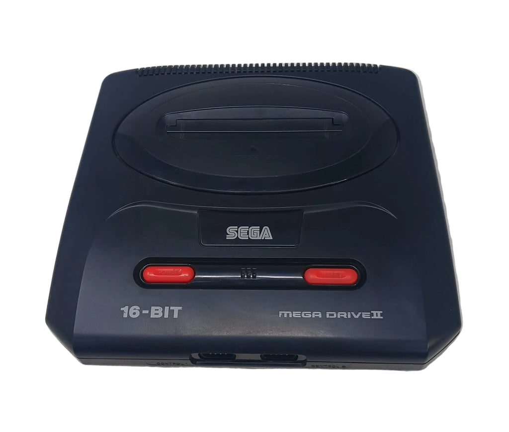 Sega Mega Drive 2 16 Bit + Controller + Cavi + 3 Giochi Testata Funzionante (cavo Controller Leggermente Rovinato)