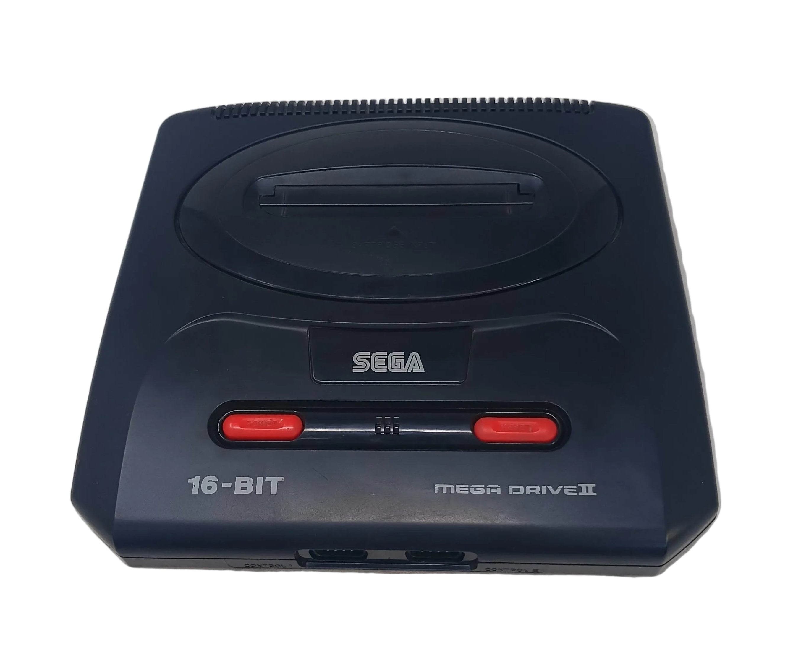 Sega Mega Drive 2 16 Bit + Controller + Cavi + 3 Giochi Testata Funzionante (cavo Controller Leggermente Rovinato)