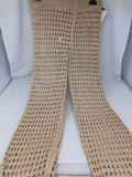 Pantaloni In Uncinetto Oro S