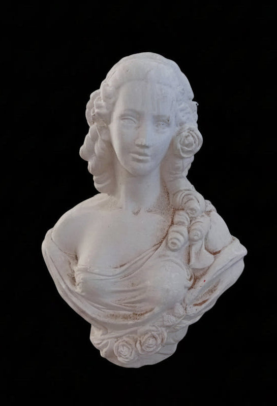 Busto In Gesso Donna Leggermete Rovinato, Riparabile