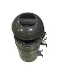 Cestino Gettacarte Ferro Con Posacenere Integrato H 74cm