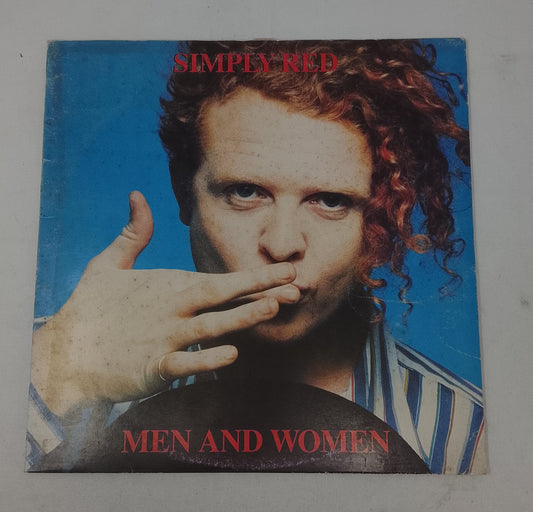 Lp 33 Giri Simply Red ‎– Men And Women
