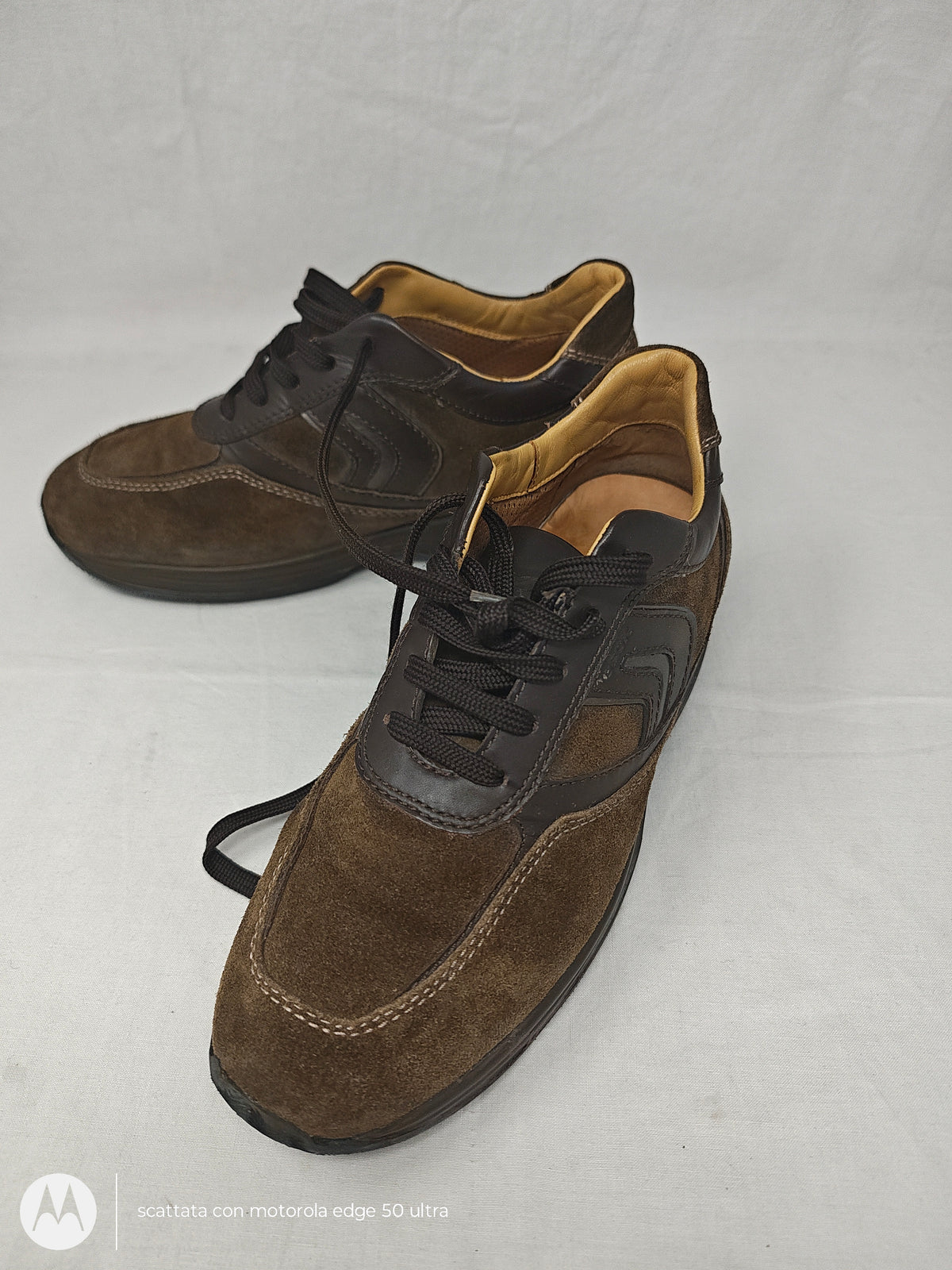 Geox Scarpe In Camoscio Fanco 42