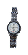 Jcky Time Orologio Automatico Cinturino Acciaio Quadrante Bianco