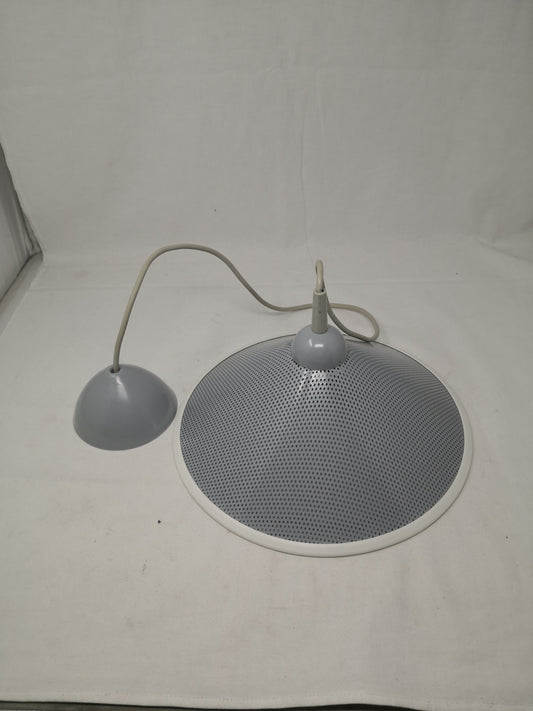 Lampada A Sospensione Massive Belgio Metallo Verniciato Gomma