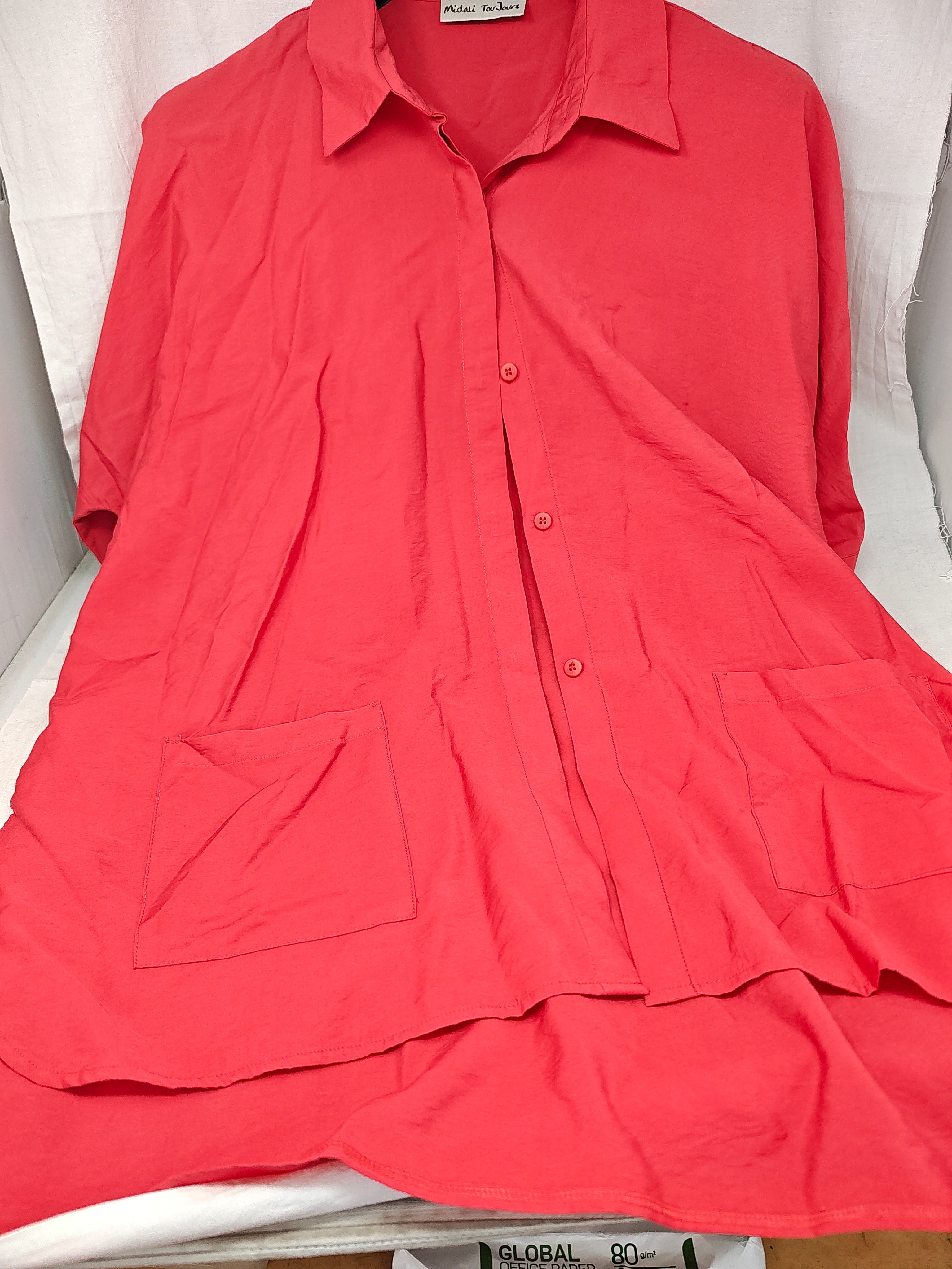 Midali Tavjours Camicia Rossa 50