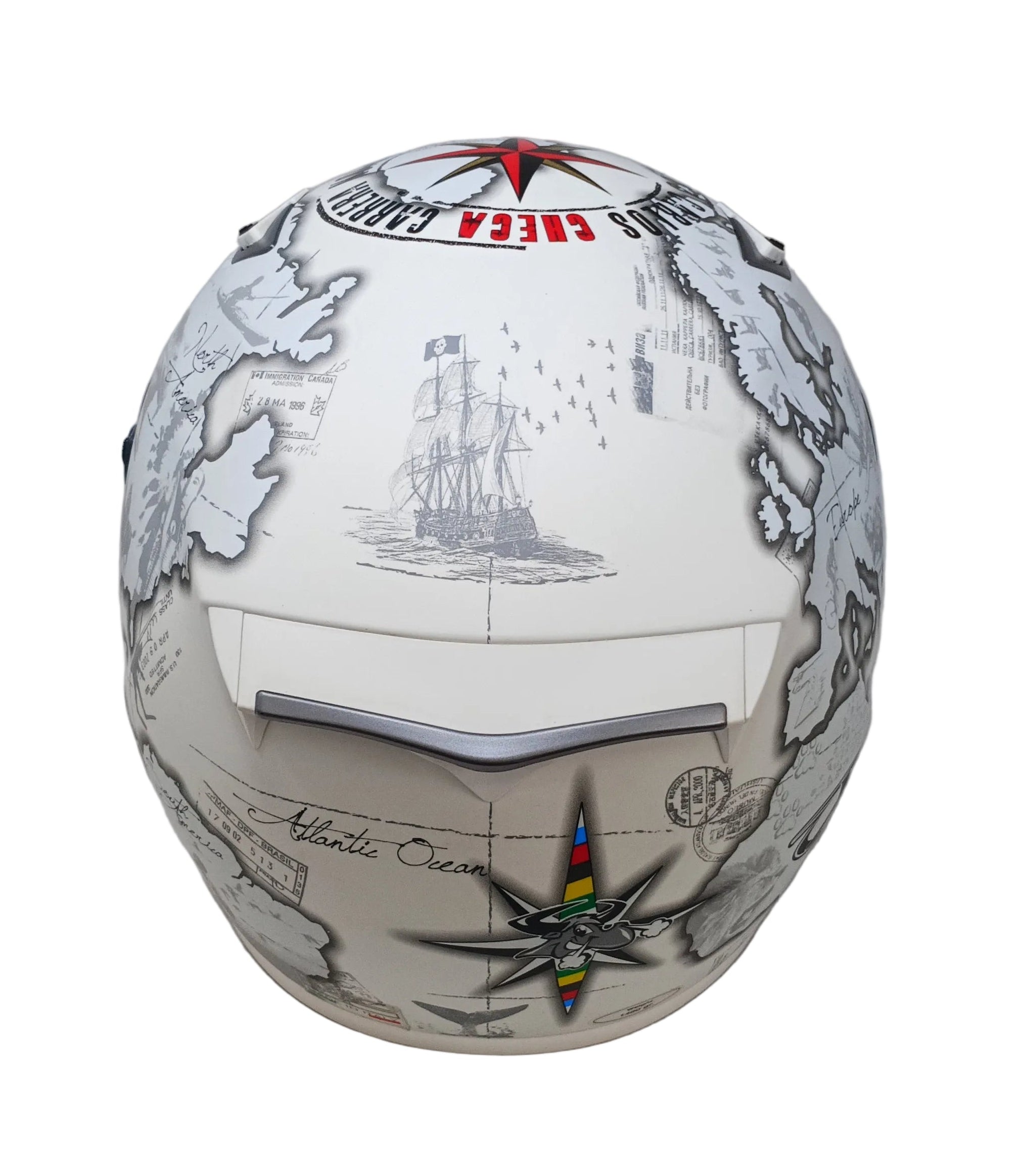 Casco Composite Carbon X-lite X-802r Charlos Checa Sbk World Champion 2011 Xl Con Sacchetta