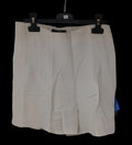 Ovs Pantaloncini In Lino Beige 42 Nuovi